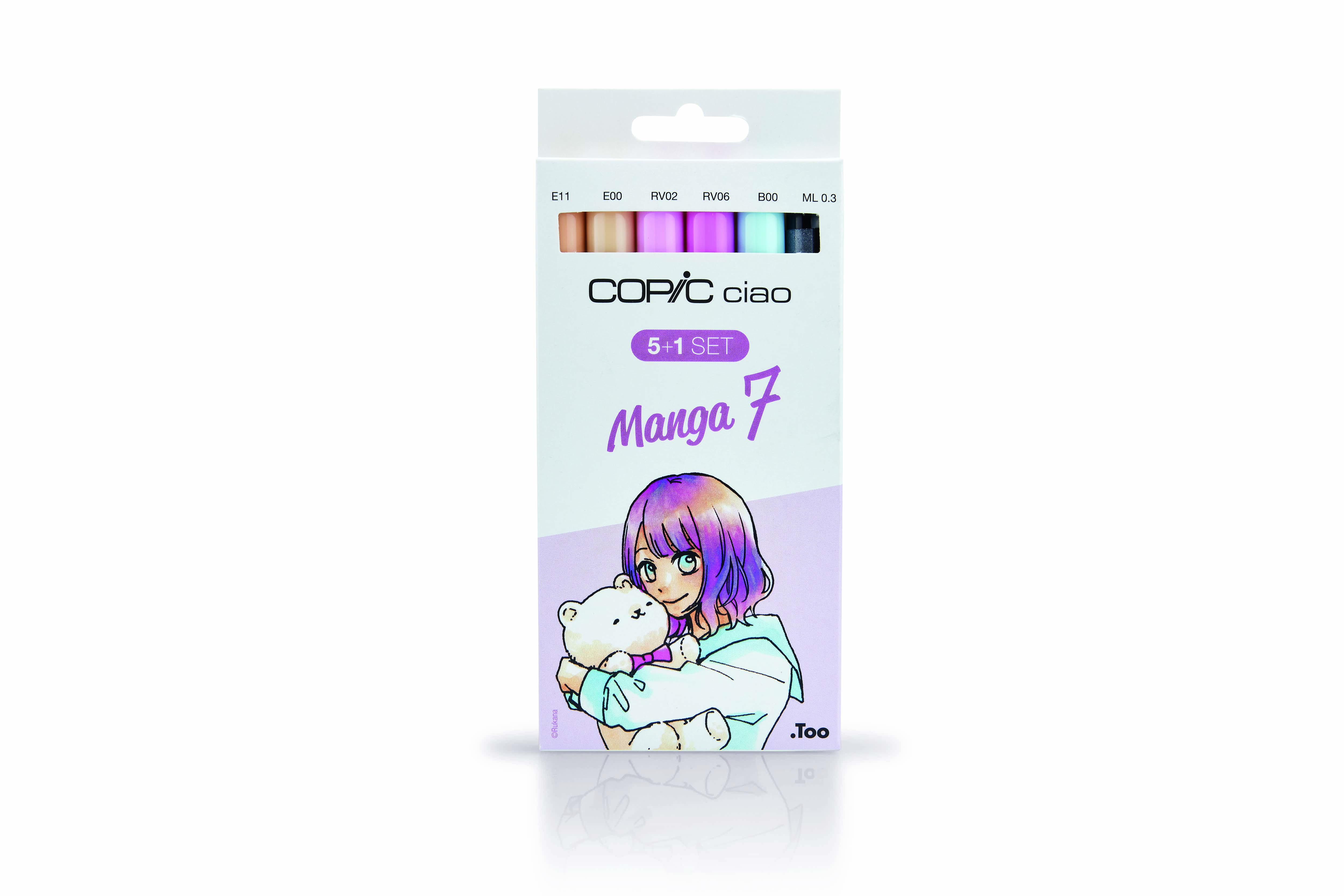 Copic Ciao 5+1 Set Manga 7