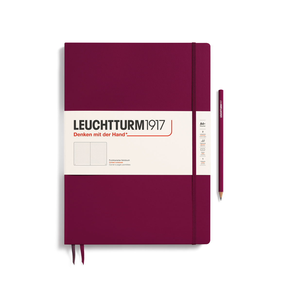 Leuchtturm Notizbuch Classic Master Slim A4+ Hardcover 