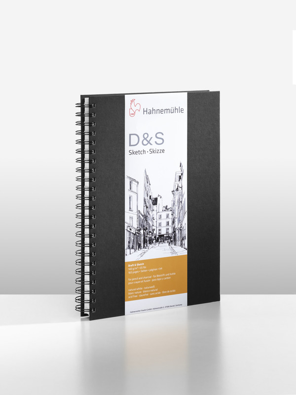 Hahnemühle D&S Skizzenbuch Spiralbindung A4 Hochformat