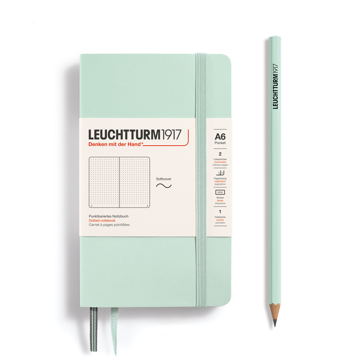 Leuchtturm Notizbuch Classic Pocket A6 Softcover 