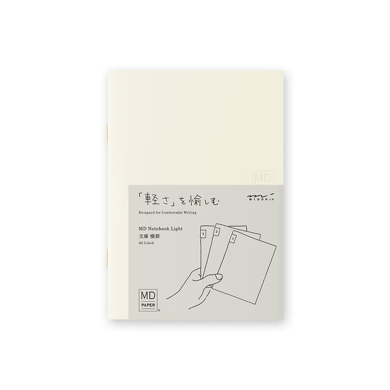 Midori Notebook Light Lined (3 Stk)