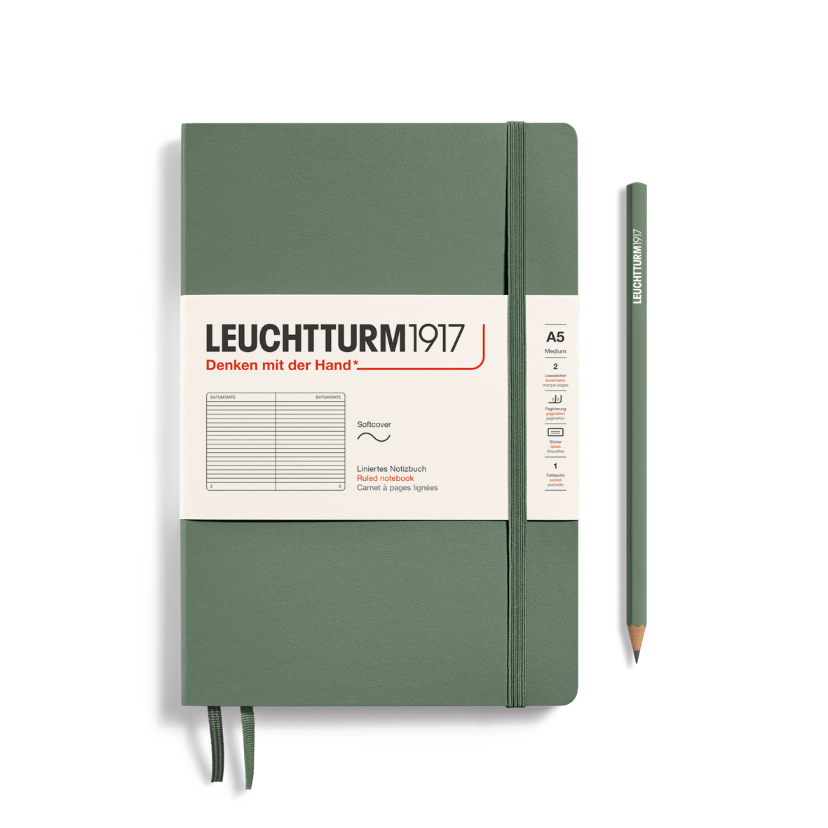 Leuchtturm Notizbuch Classic Medium A5 Softcover 