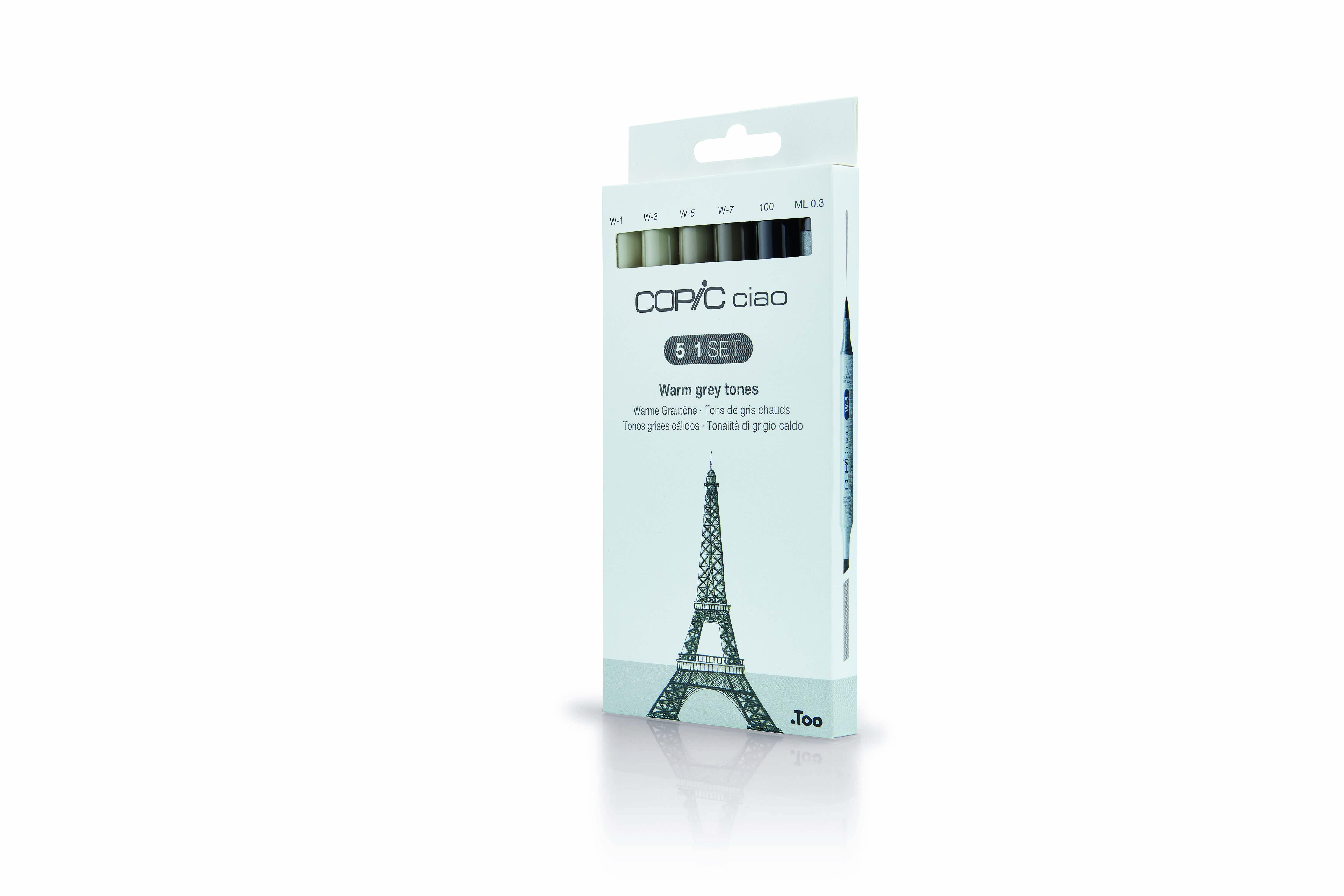 Copic Ciao 5+1 Set Warm Grey