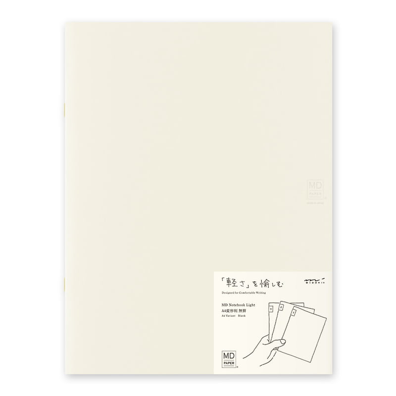 Midori Notebook Light Blank (3 Stk)