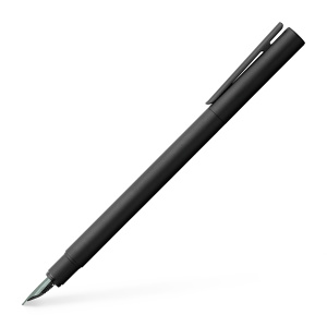 Faber-Castell Neo Slim Füllhalter Metall Schwarz/Schwarz