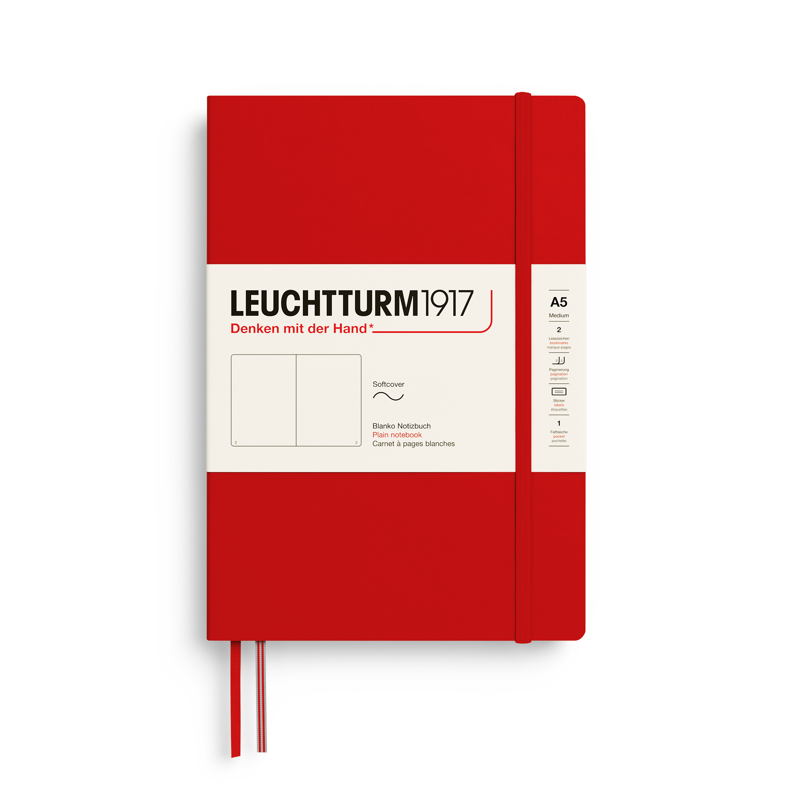 Leuchtturm Notizbuch Classic Medium A5 Softcover 