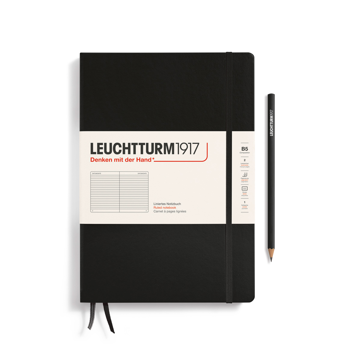 Leuchtturm Notizbuch Classic Composition B5 Hardcover 