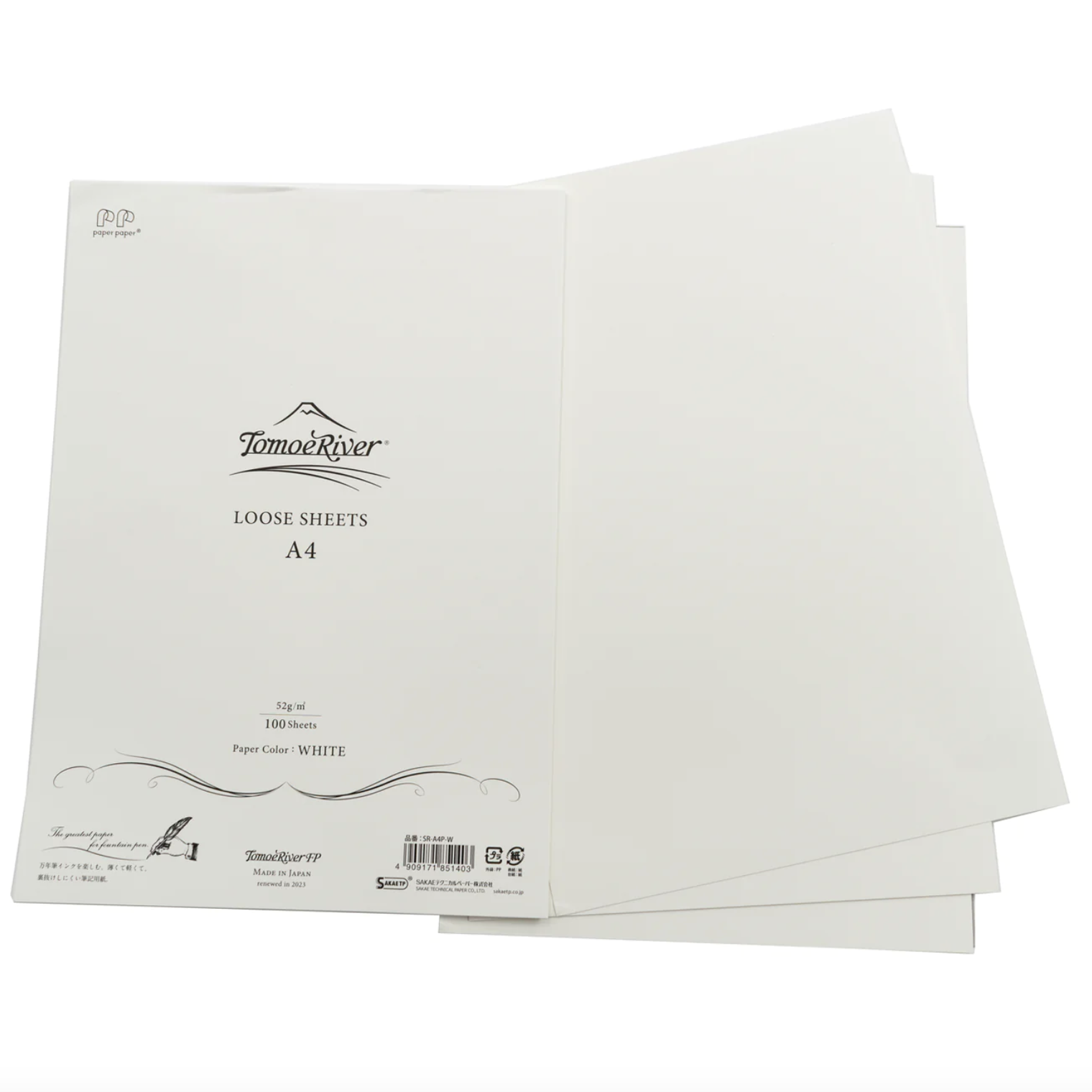 Tomoe River Loose Sheet Plain A4 White