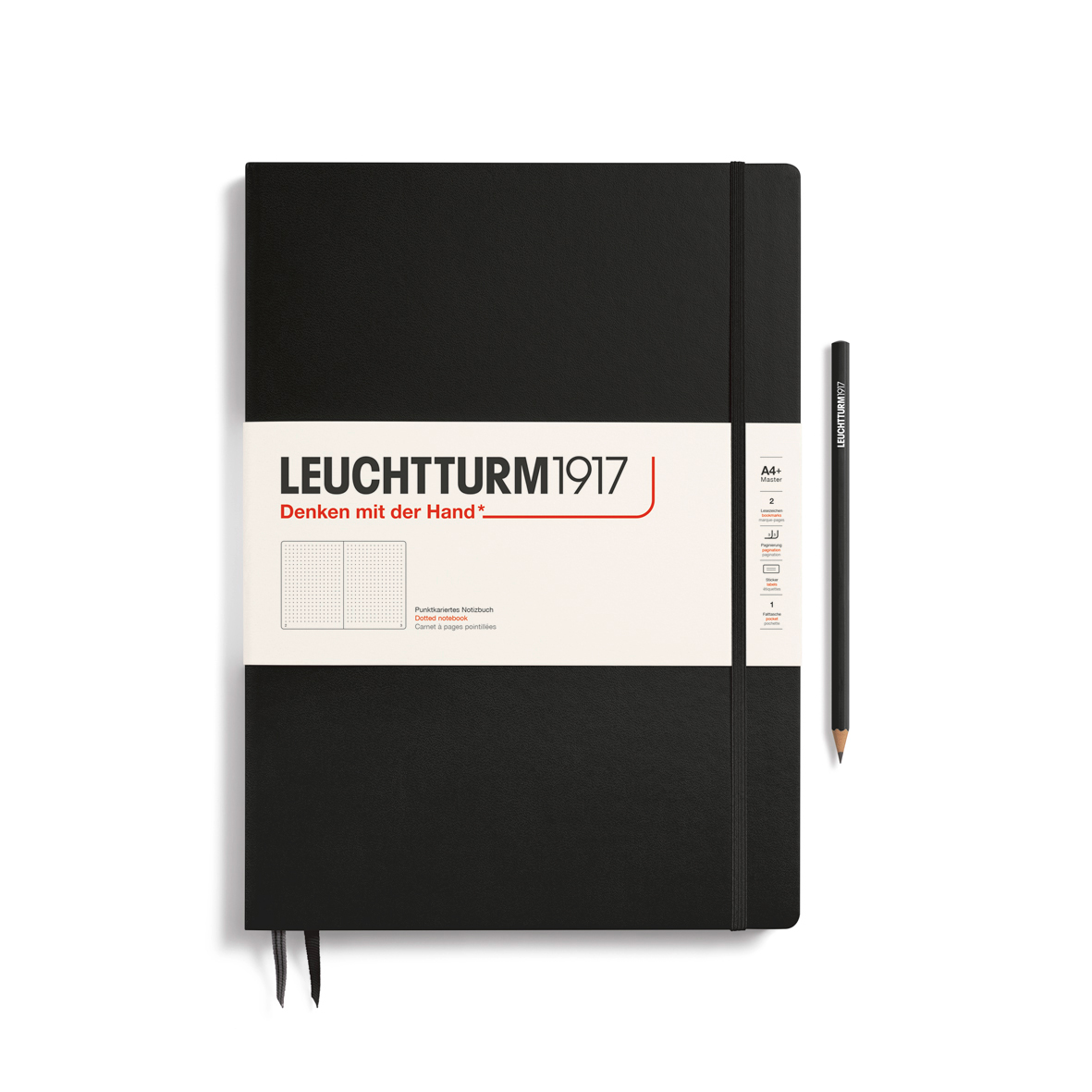 Leuchtturm Notizbuch Classic Master Slim A4+ Hardcover 
