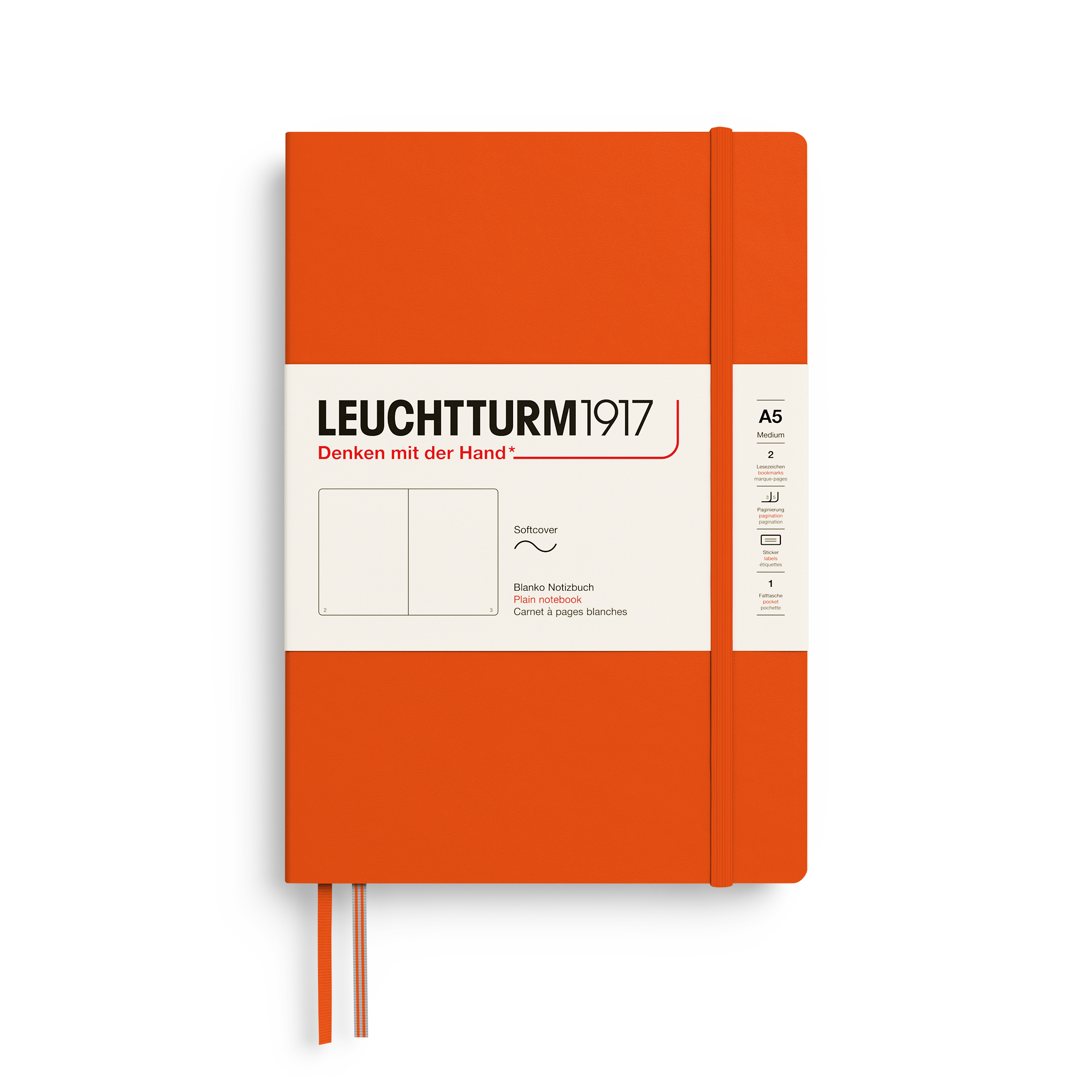 Leuchtturm Notizbuch Classic Medium A5 Softcover 