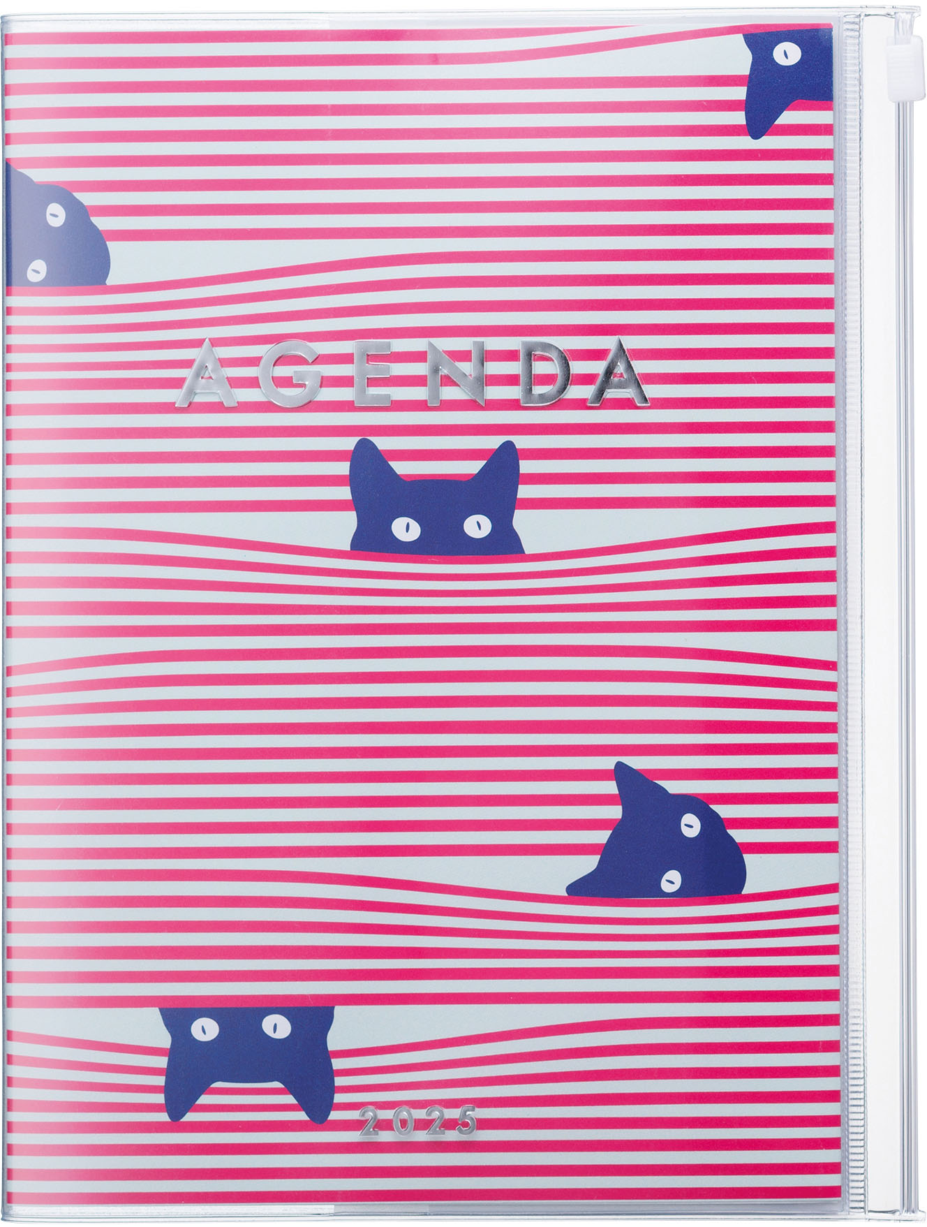 Mark's 2025 Diary A5 Cats & Dots Weekly Vertical Type 
