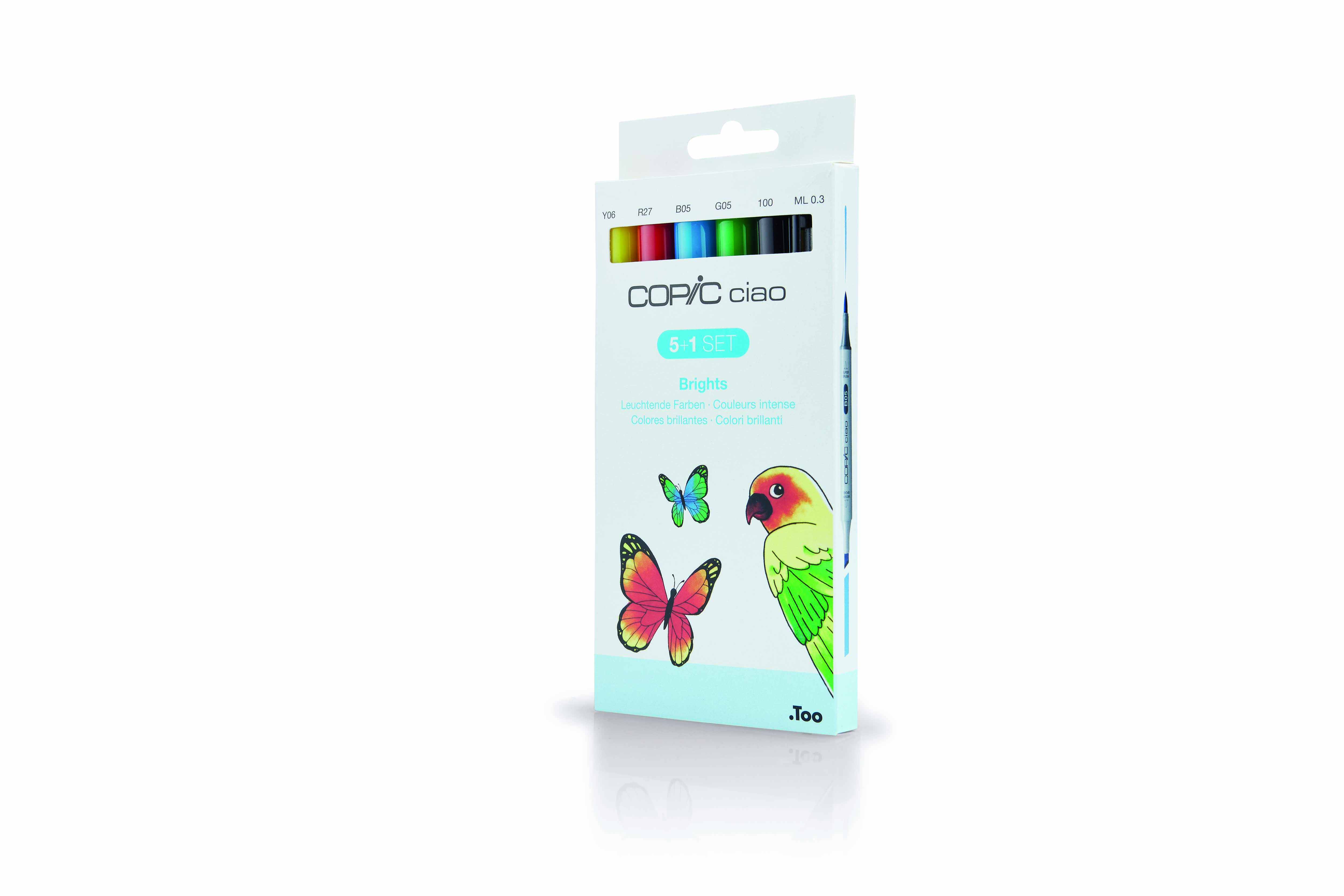 Copic Ciao 5+1 Set Brights