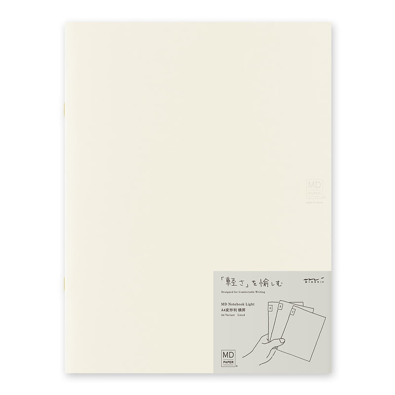 Midori Notebook Light Lined (3 Stk)