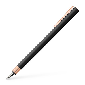 Faber-Castell Neo Slim Füllhalter Schwarz/Roségold
