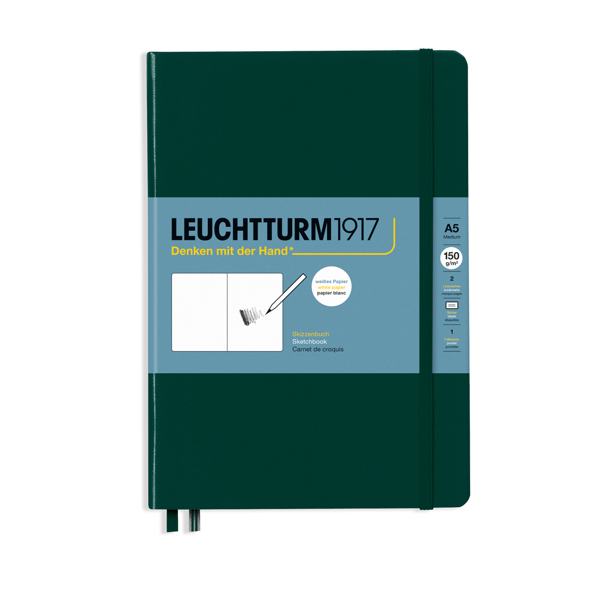 Leuchtturm Skizzenbuch Medium (A5)