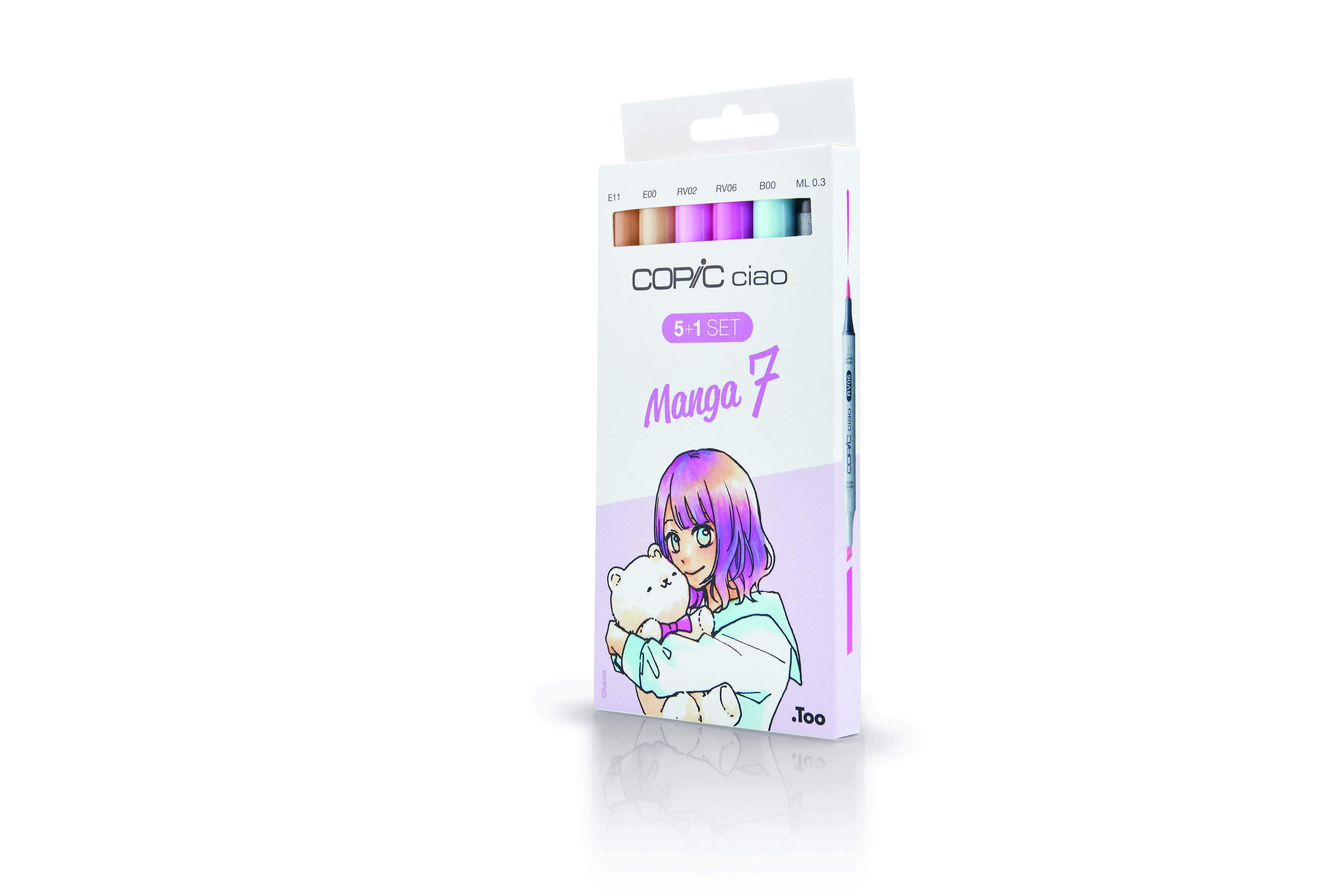 Copic Ciao 5+1 Set Manga 7