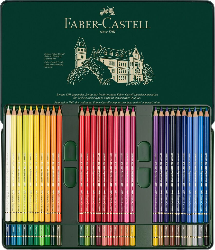 Faber-Castell Polychromos Farbstift 60er Metalletui 