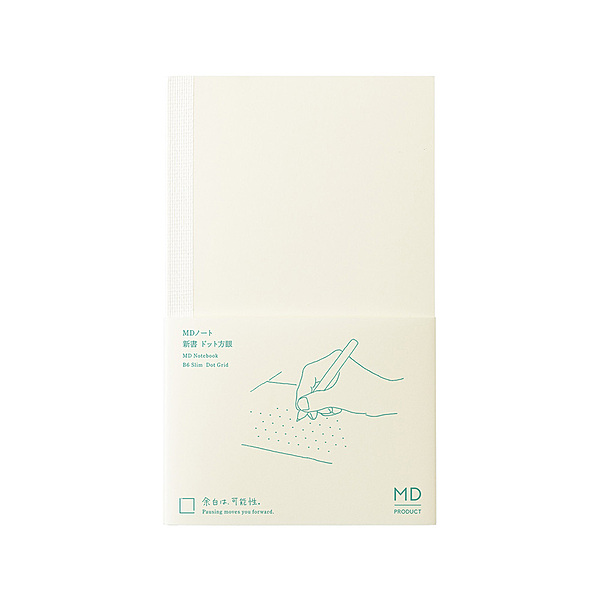 MD Notebook B6 Slim Dot Grid