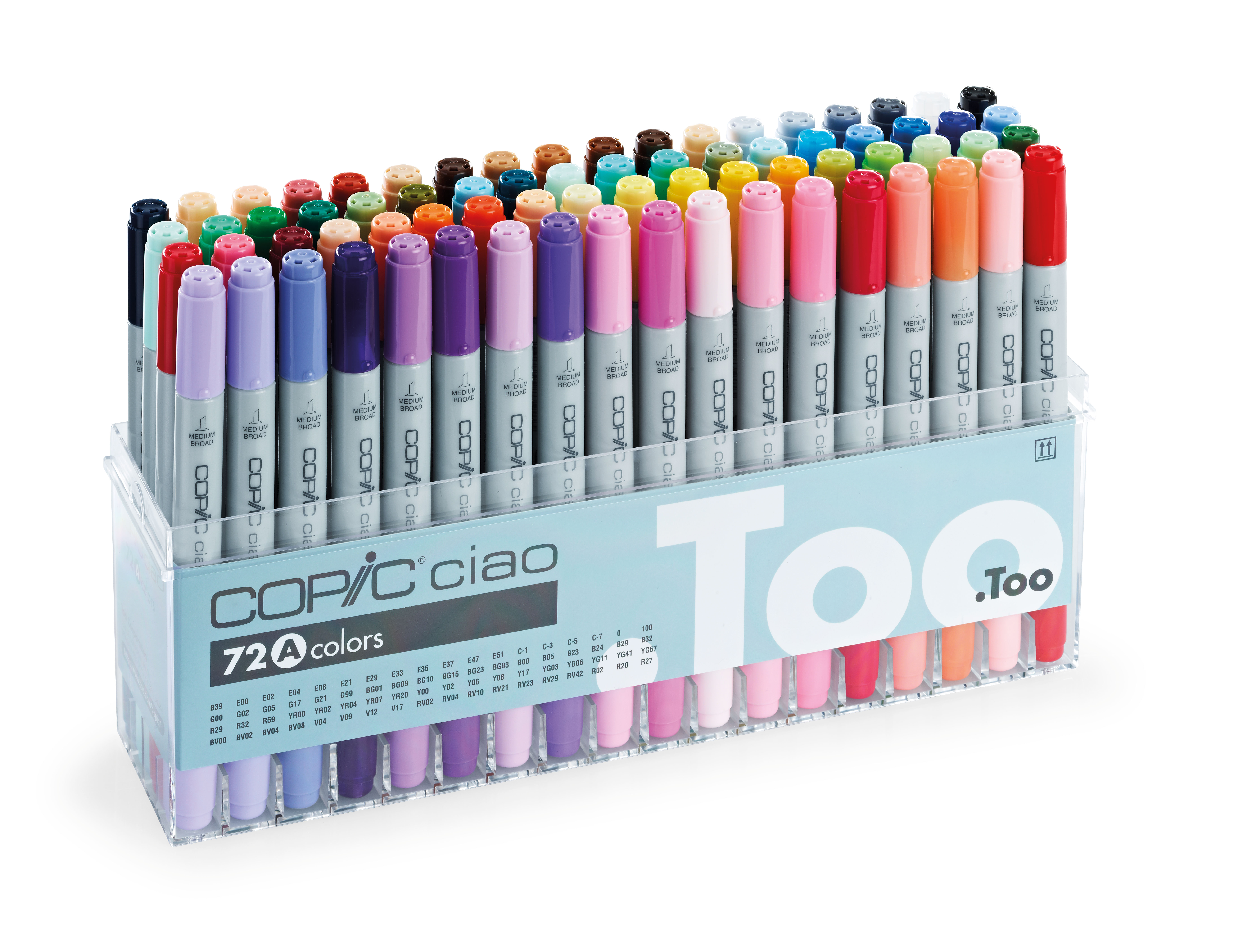 Copic Ciao Set A 72 Stück