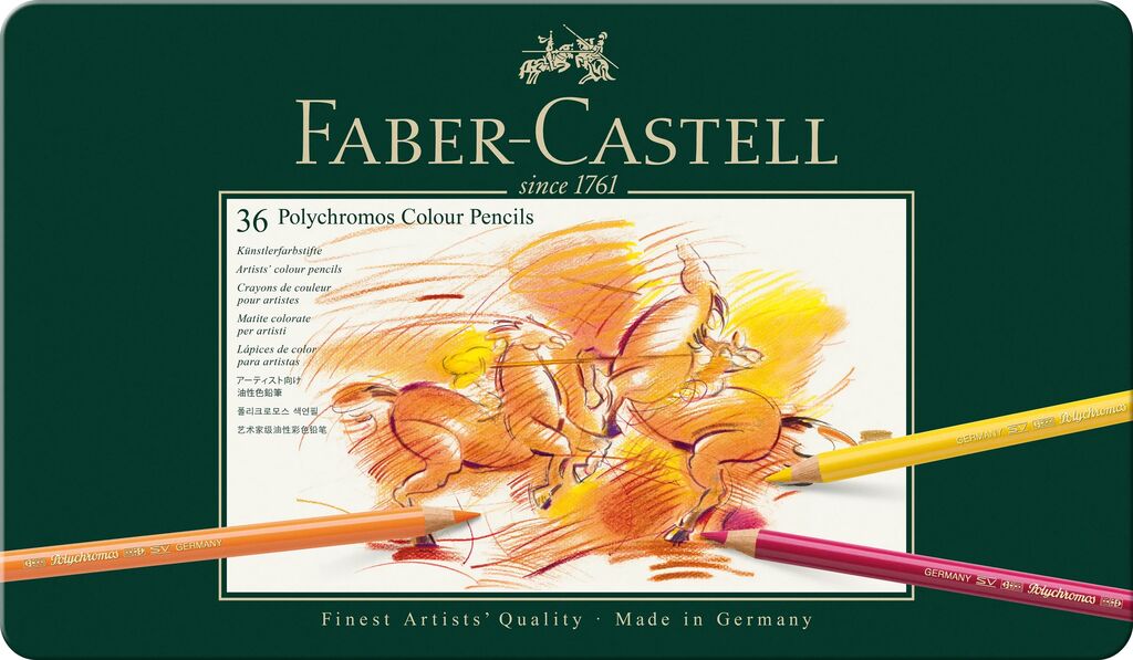 Faber-Castell Polychromos Farbstift 36er Metalletui 