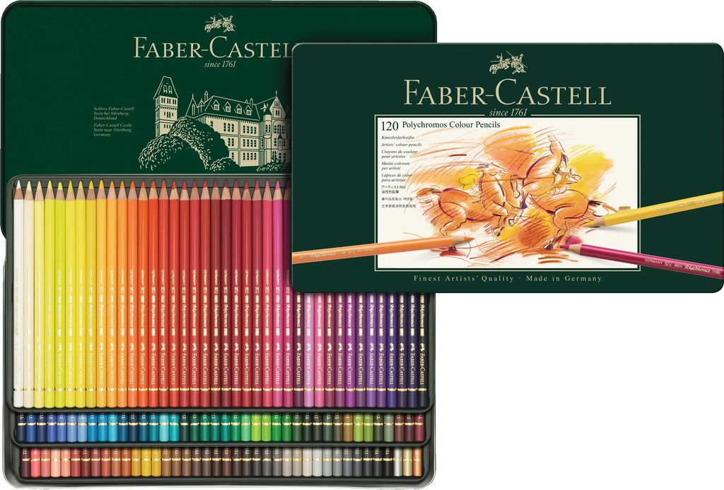 Faber-Castell Polychromos Farbstift 120er Metalletui 