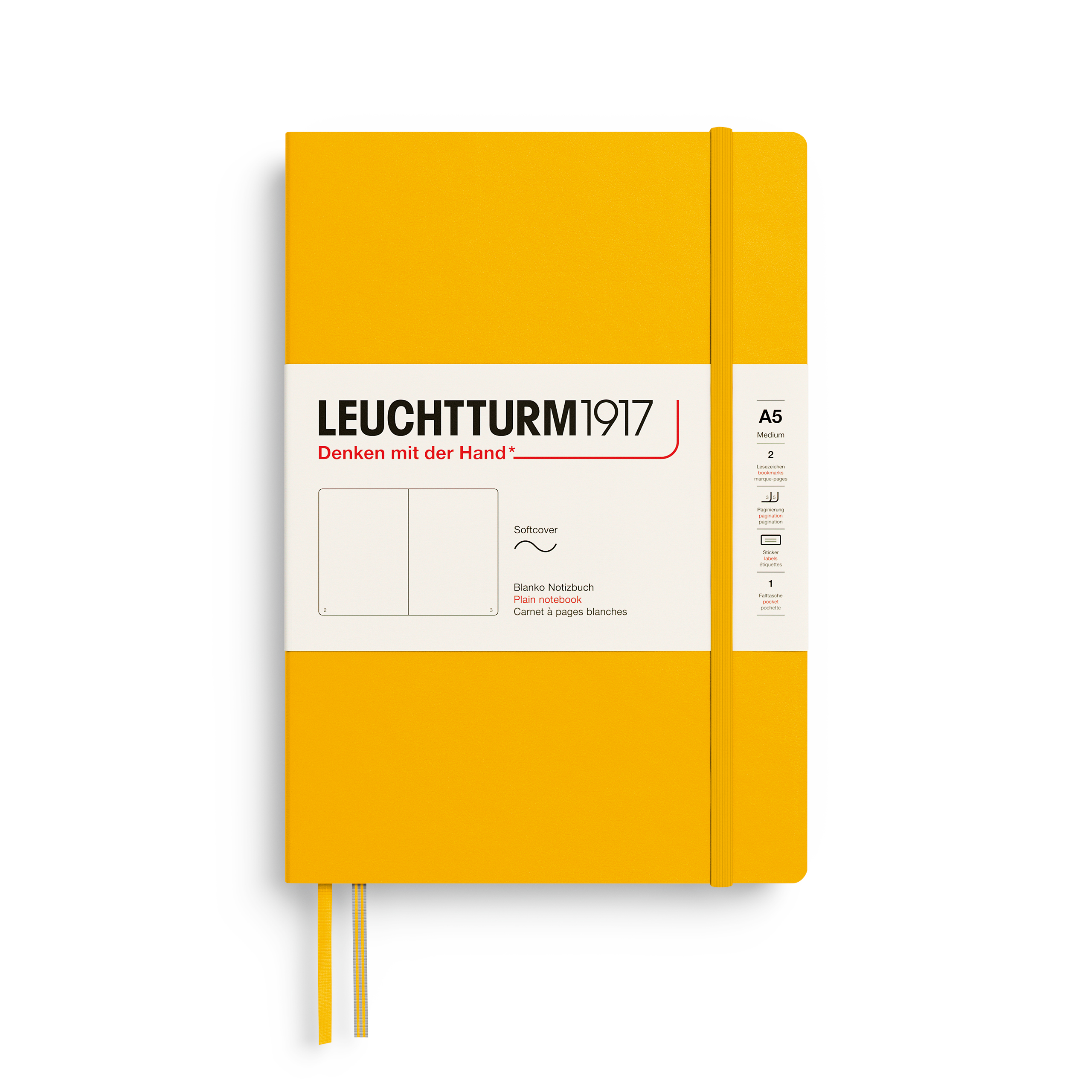 Leuchtturm Notizbuch Classic Medium A5 Softcover 
