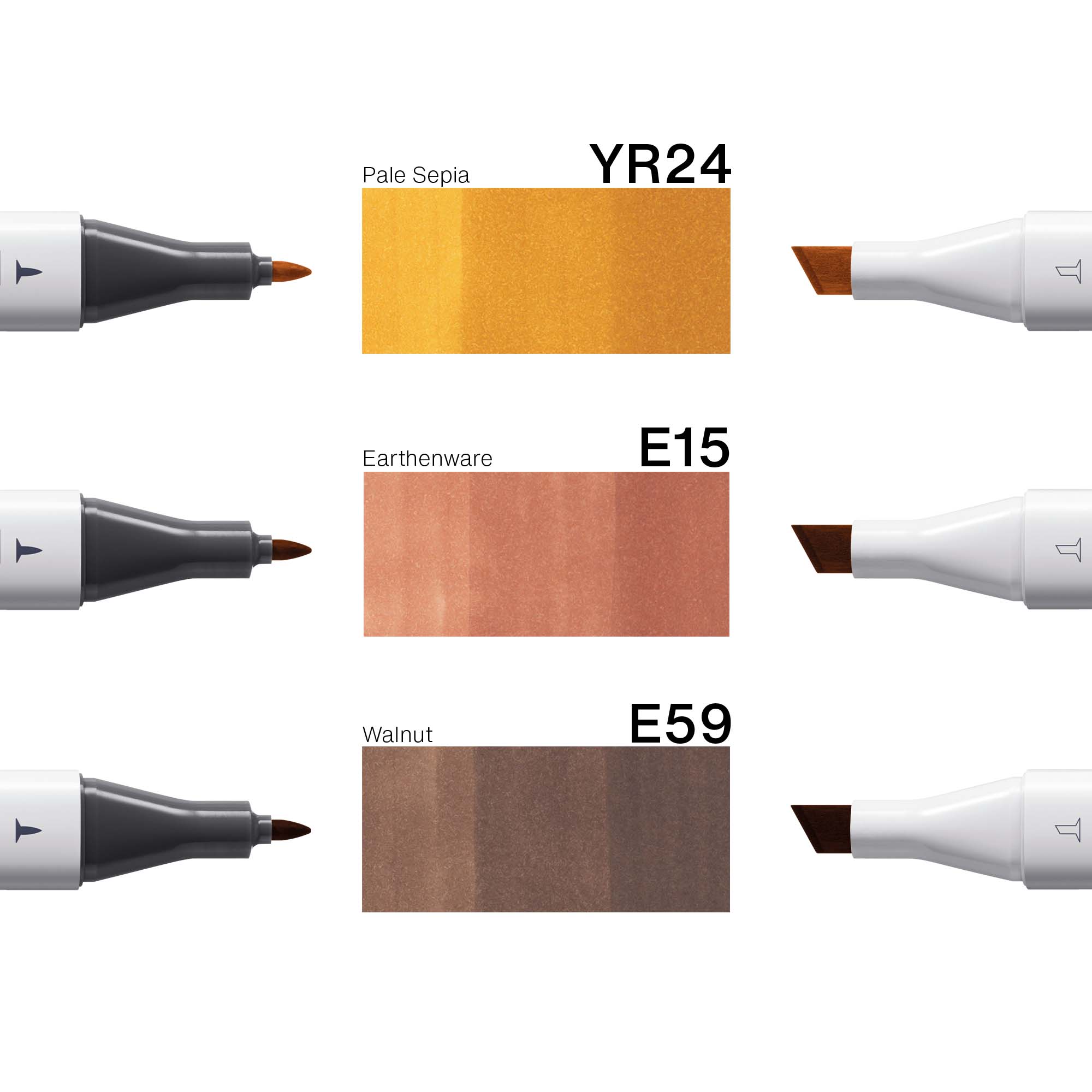 Copic Classic Designer Collection Set Vivid Wood Tints