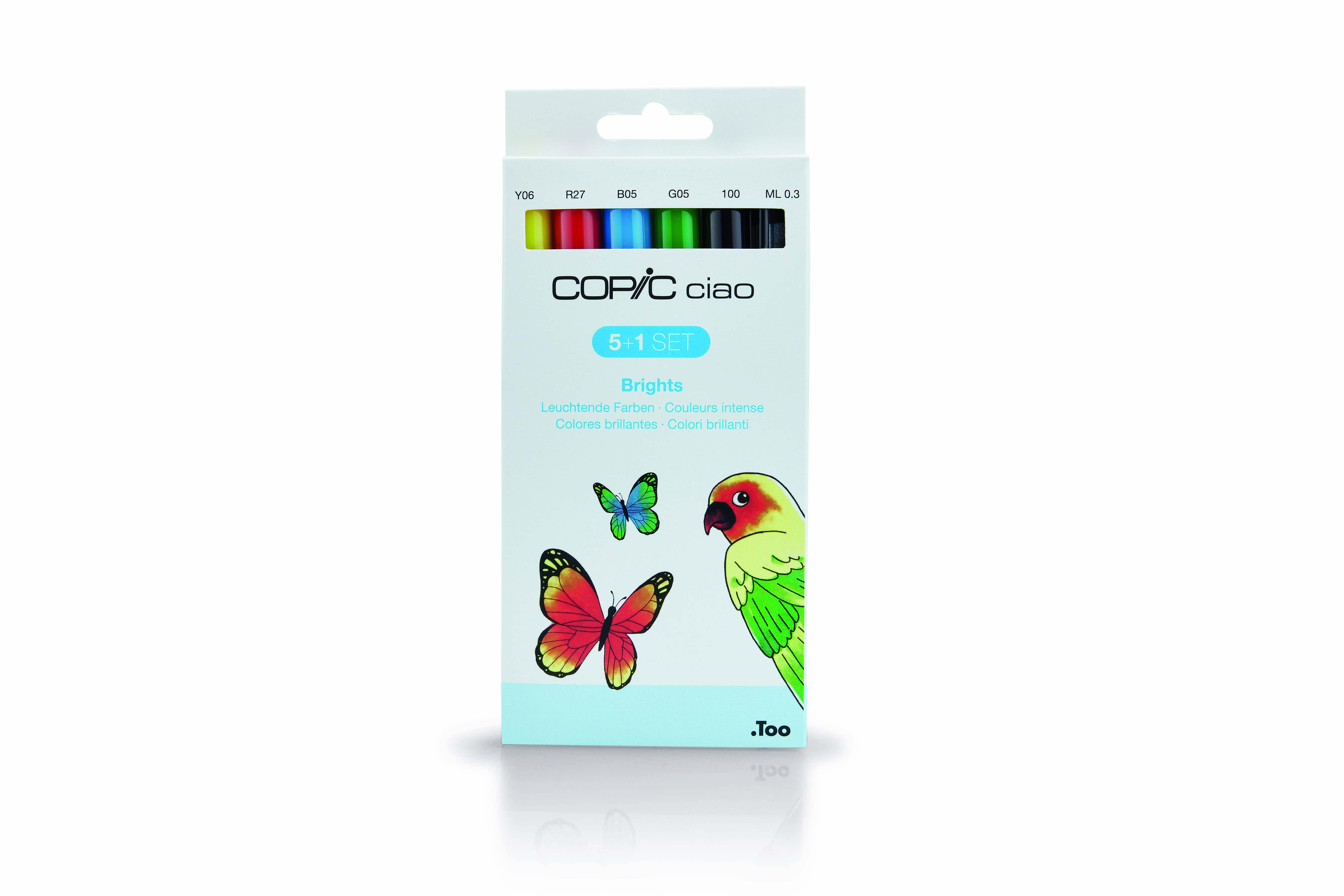 Copic Ciao 5+1 Set Brights