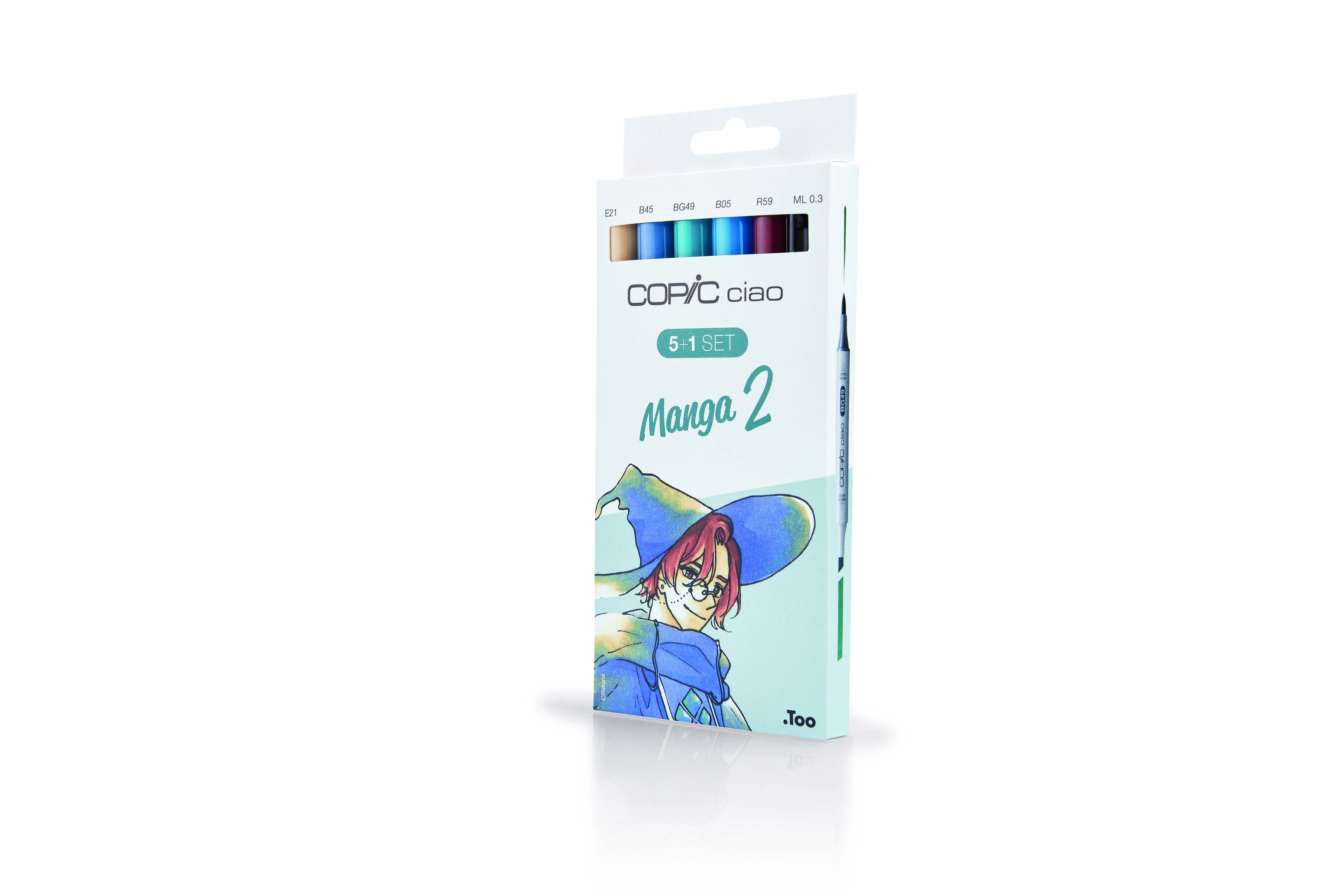 Copic Ciao 5+1 Set Manga 2