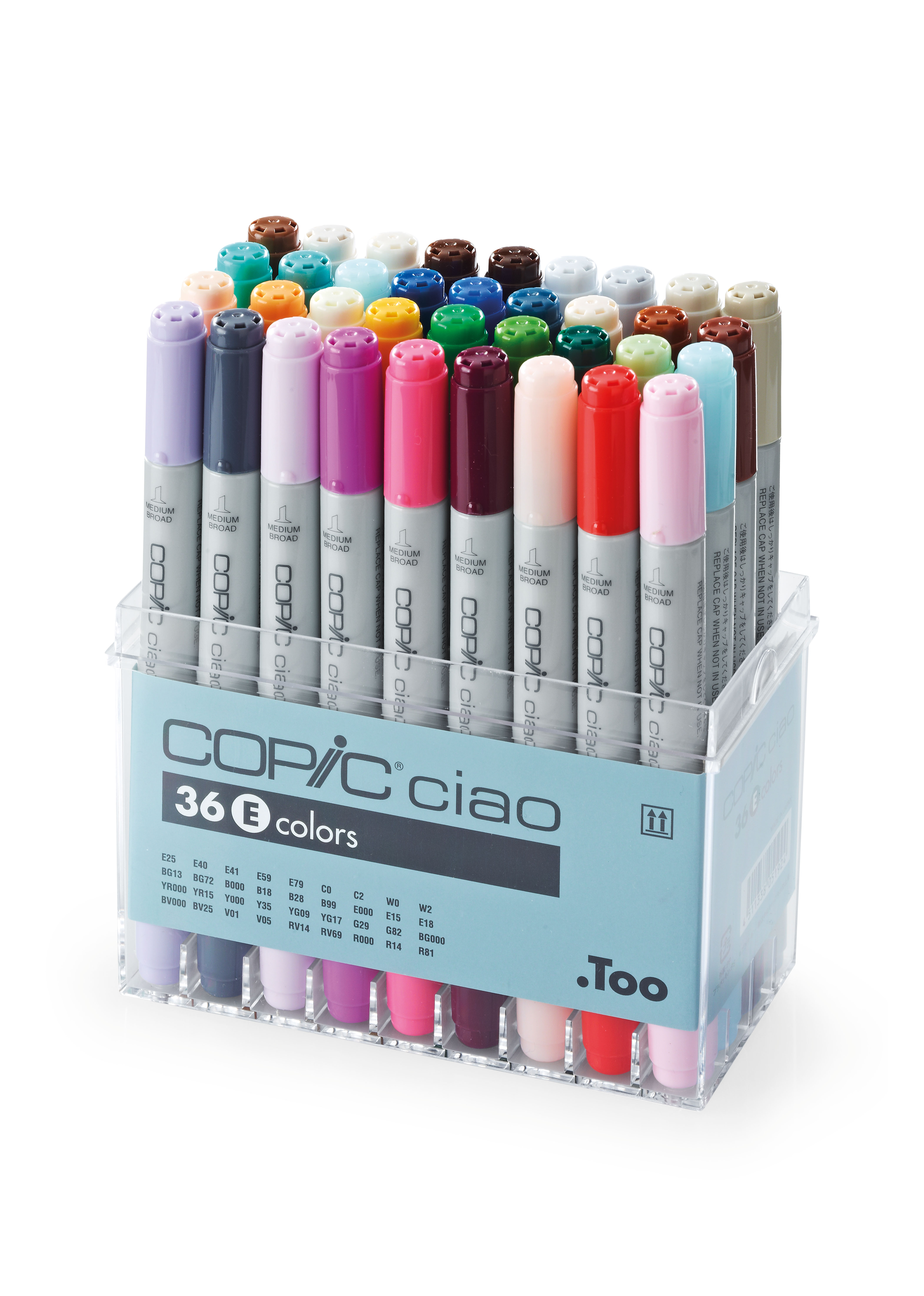 Copic Ciao Set E 36 Stück