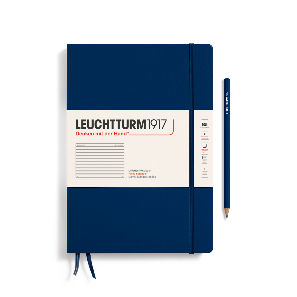 Leuchtturm Notizbuch Classic Composition B5 Hardcover 