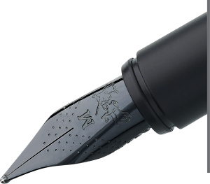 Faber-Castell Neo Slim Füllhalter Metall Schwarz/Schwarz