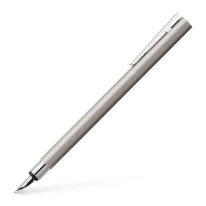 Faber-Castell Neo Slim Füllhalter Edelstahl matt