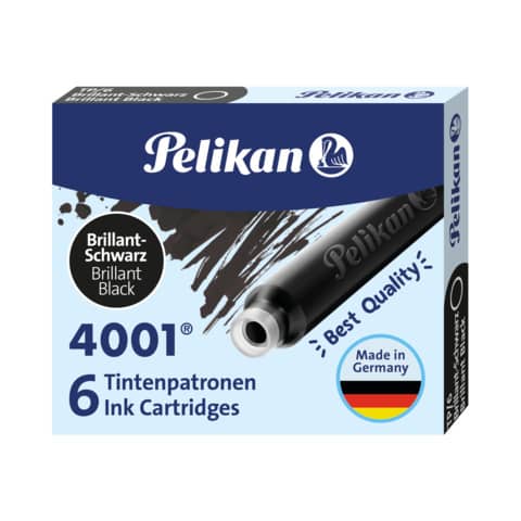 Pelikan 4001 TP/6 Tintenpatrone enthält 6 Patronen
