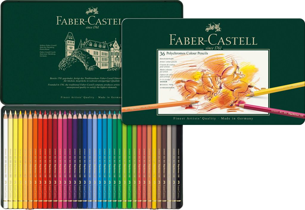 Faber-Castell Polychromos Farbstift 36er Metalletui 
