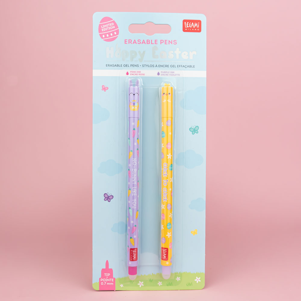 Legami Erasable Pen Gel Happy Easter Set