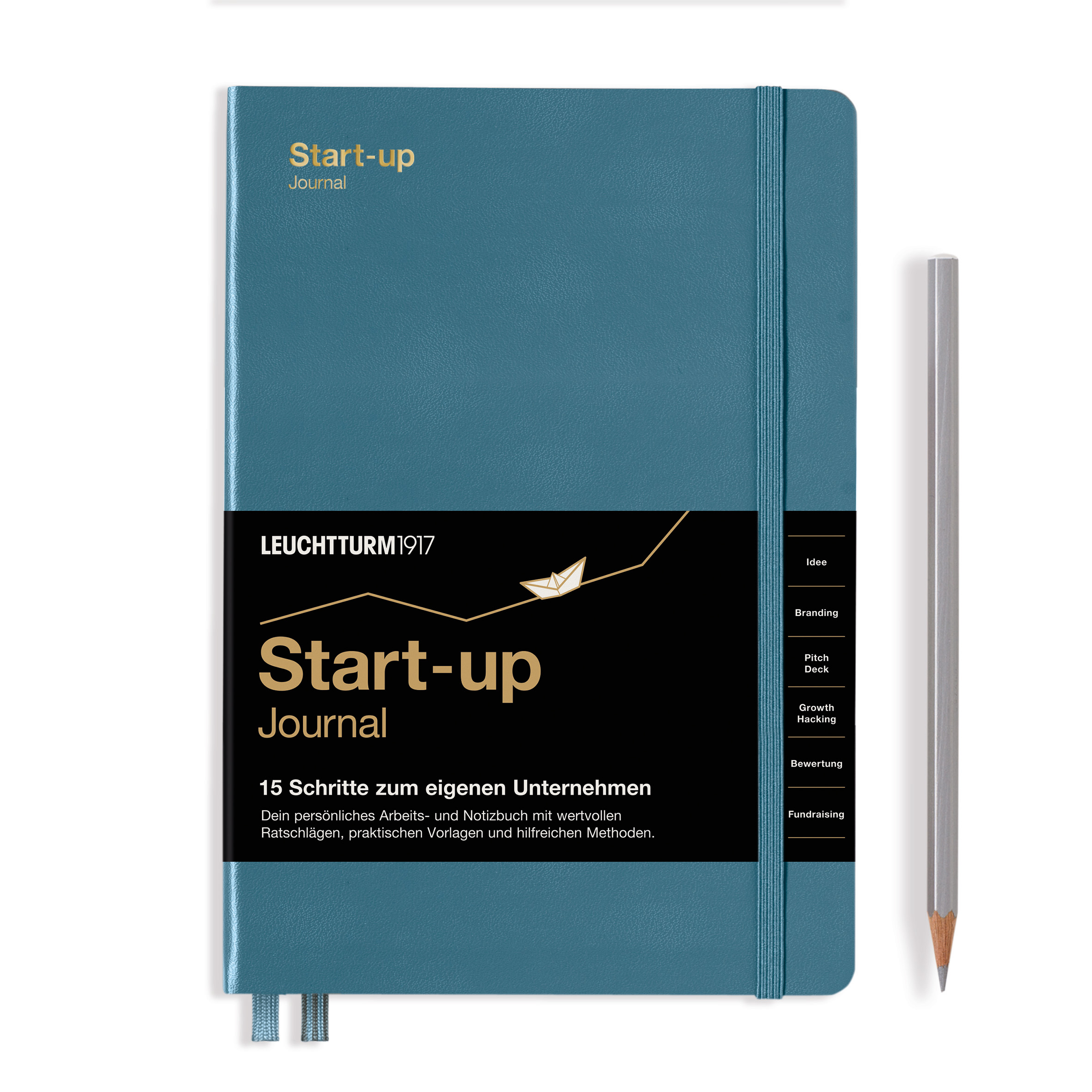 Leuchtturm Start Up Journal Stone Blue