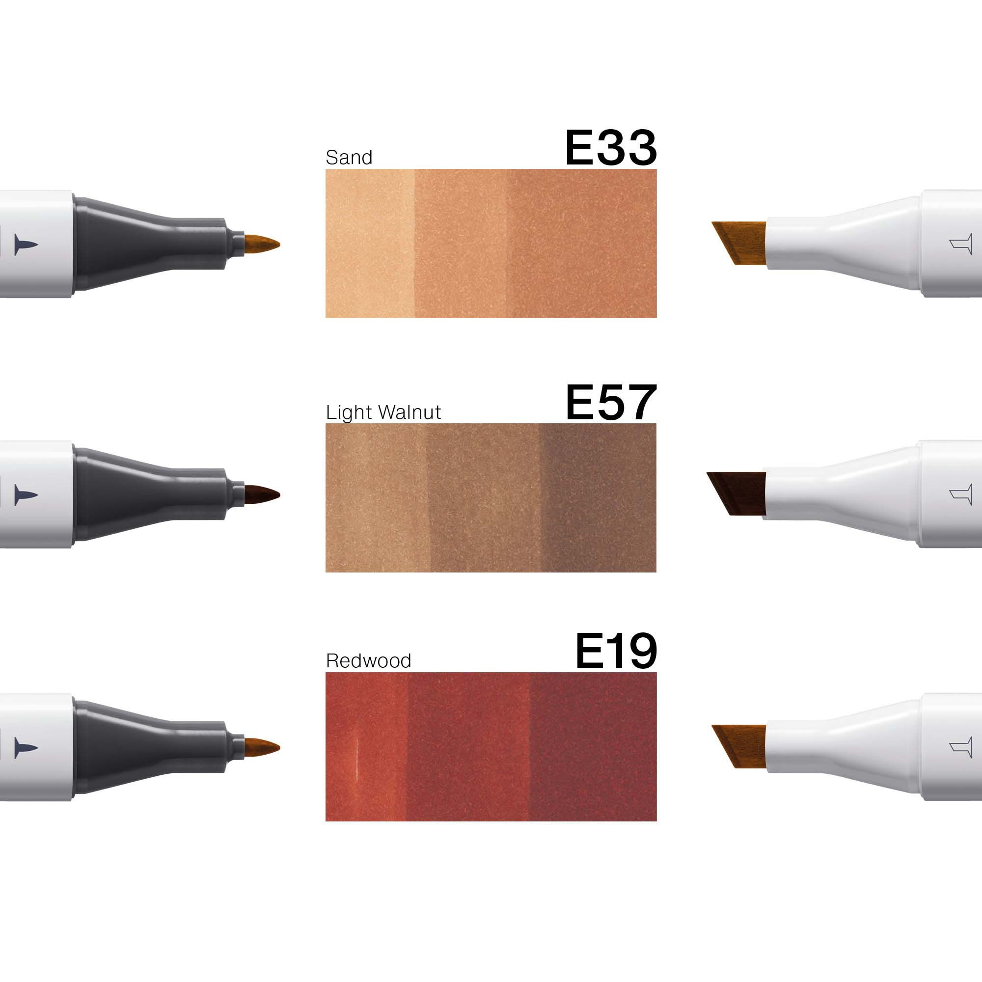 Copic Classic Designer Collection Set Brick & Terra Tints