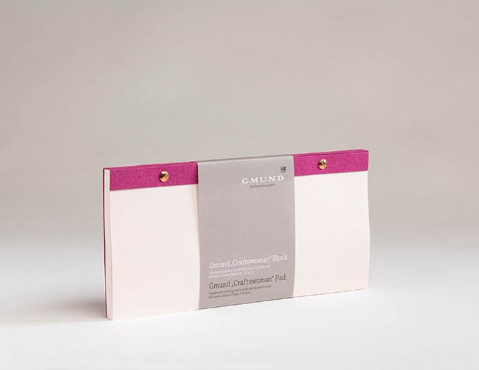 GMUND Craftswoman Block Querformat 29,7 x 14 cm Rubis