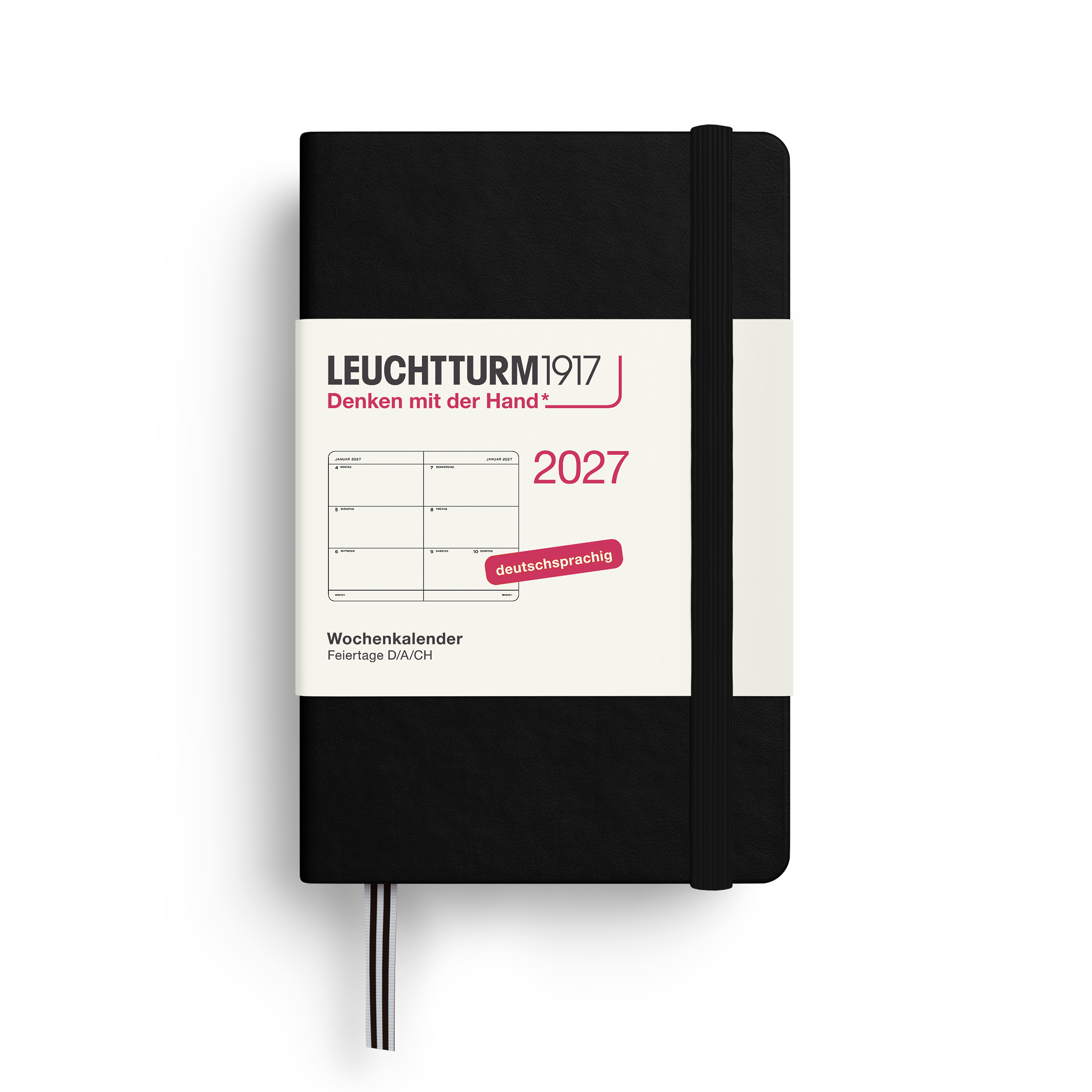 Leuchtturm Wochenkalender Mini (A7) 2027 