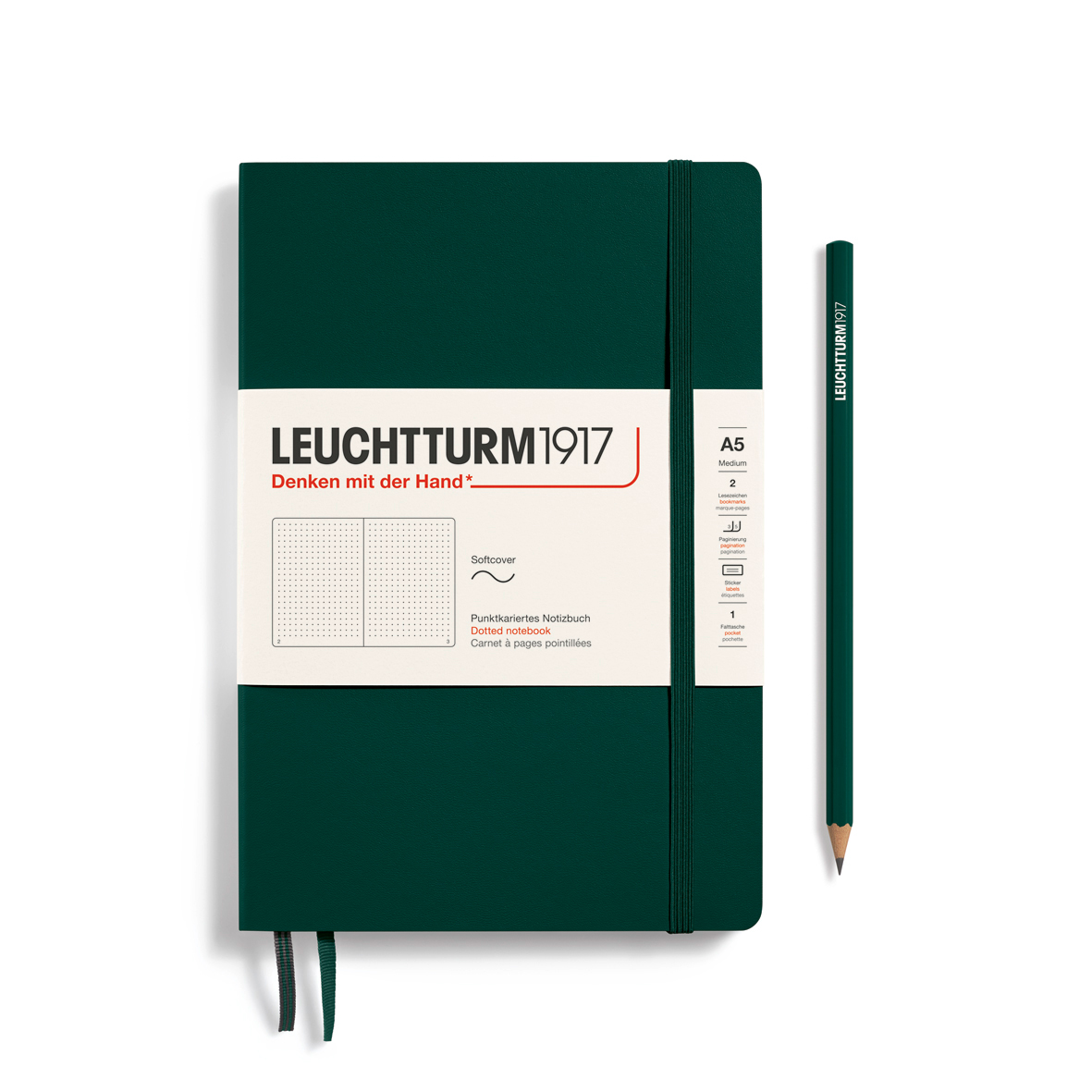 Leuchtturm Notizbuch Classic Medium A5 Softcover 