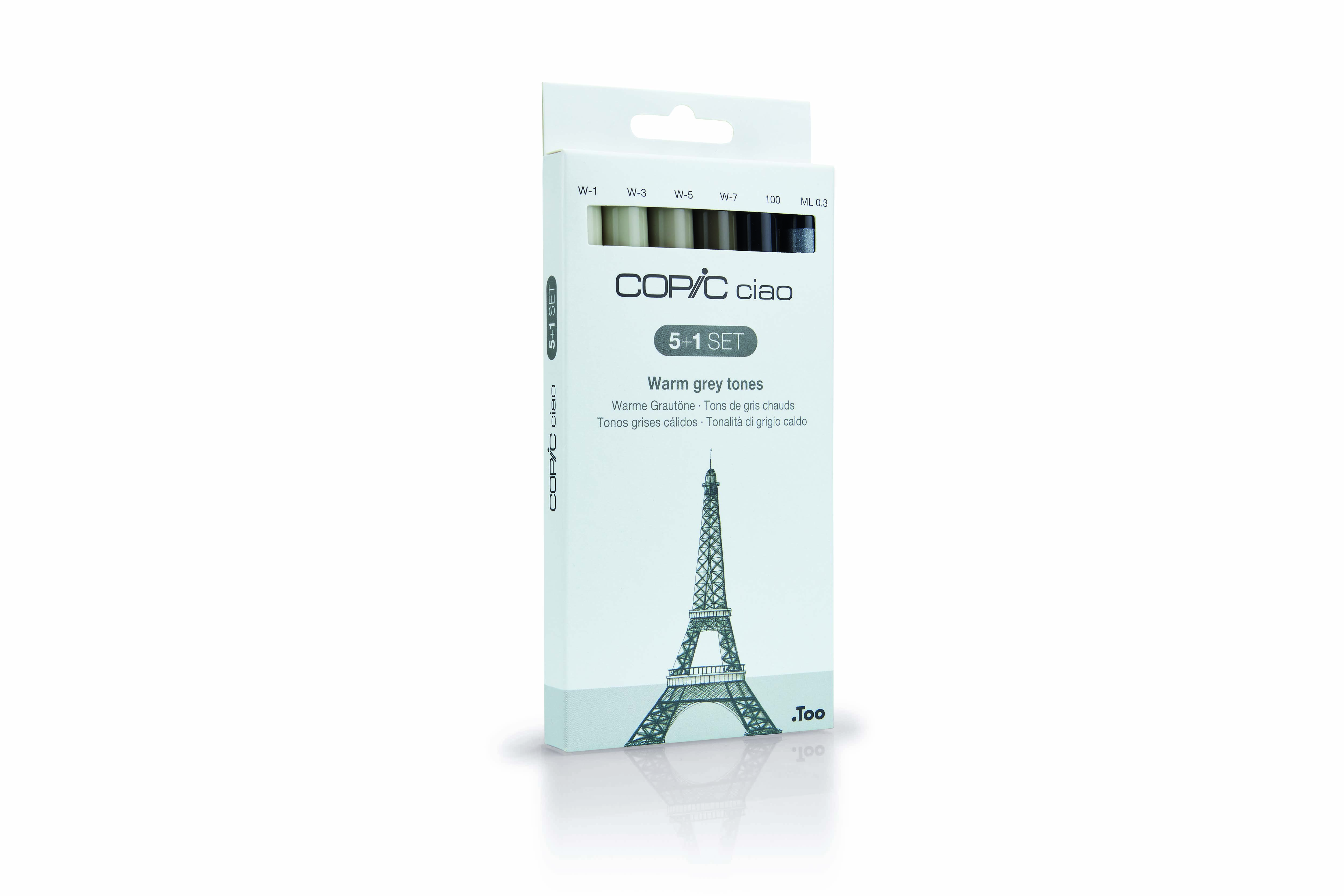 Copic Ciao 5+1 Set Warm Grey