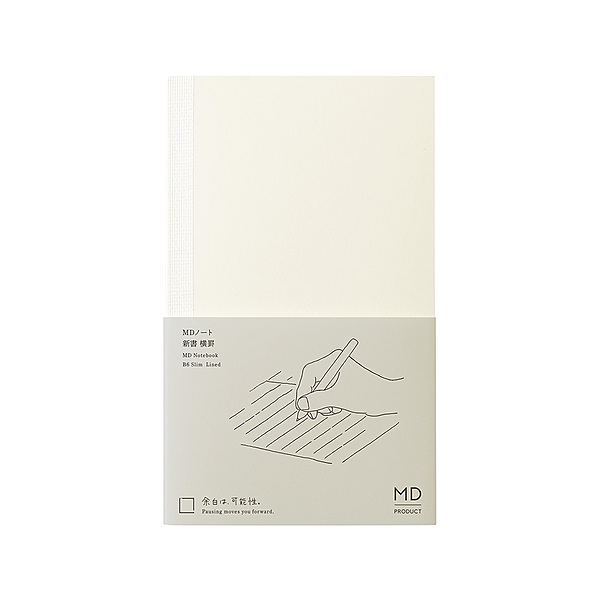 MD Notebook B6 Slim Lined