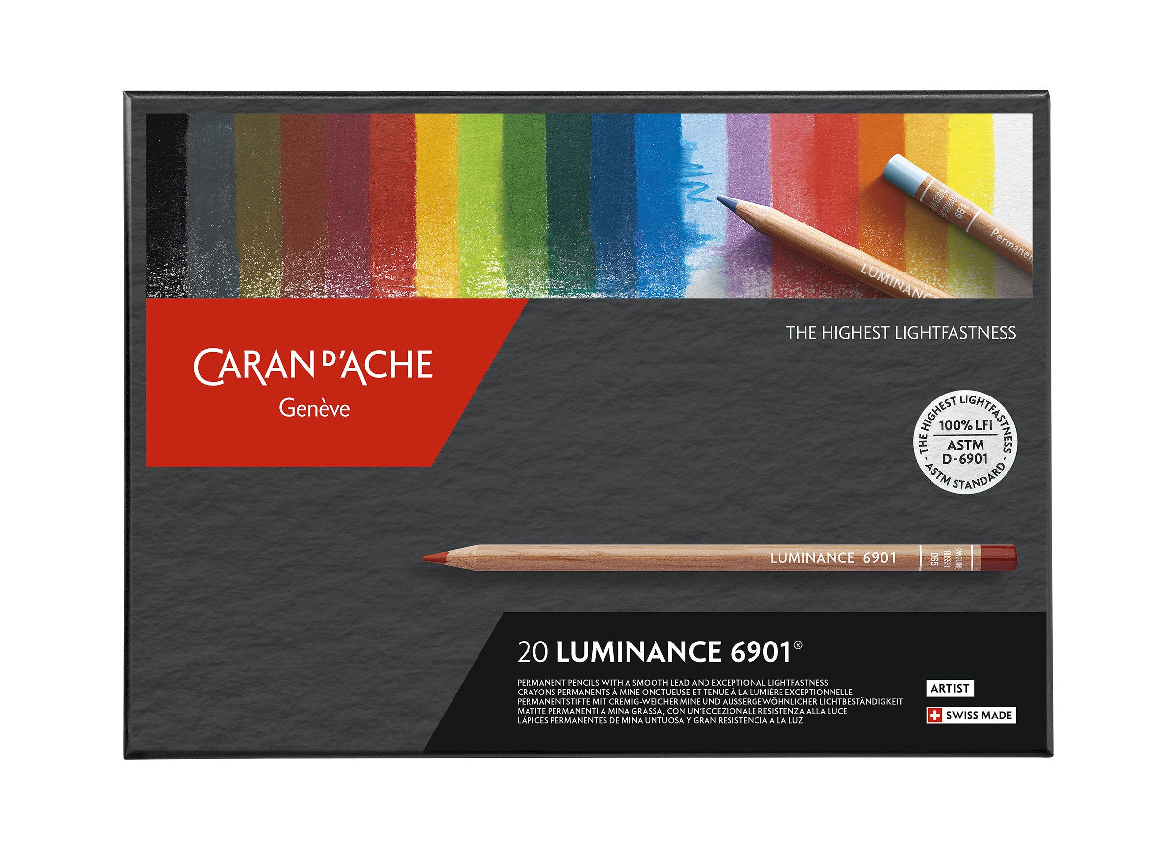 Caran d'Ache Luminance 6901 20er Set FSC zertifiziertes Holz Caran d'Ache Luminance 6901 20er Set FSC zertifiziertes Holz