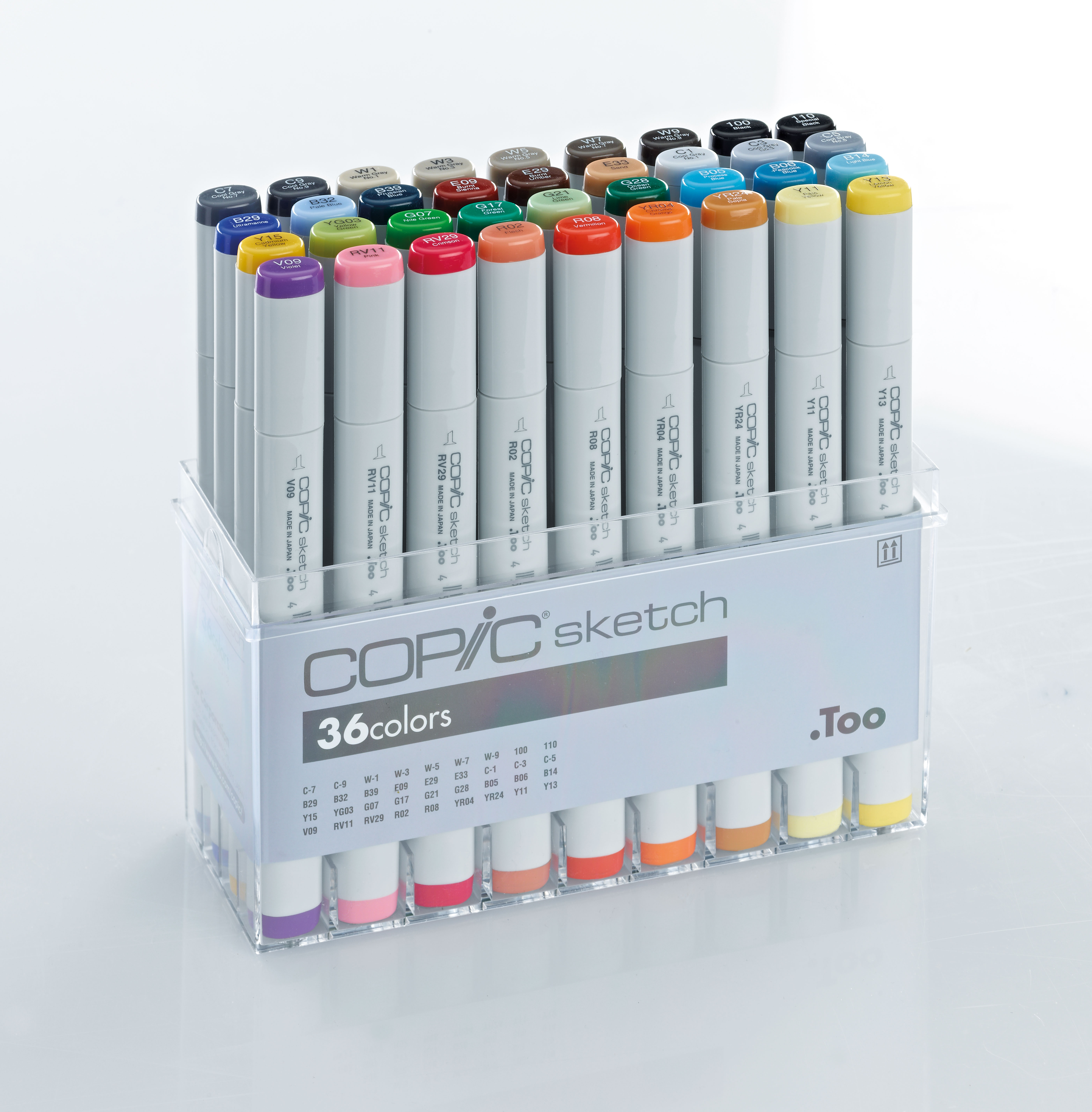 Copic Sketch 36 Set Basis